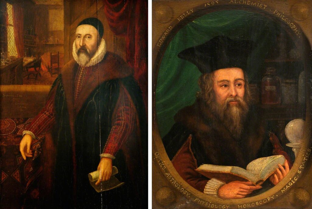 John Dee and Edward Kelley: Visual Depictions of the Renaissance Occultists  at Work – Curious Archive